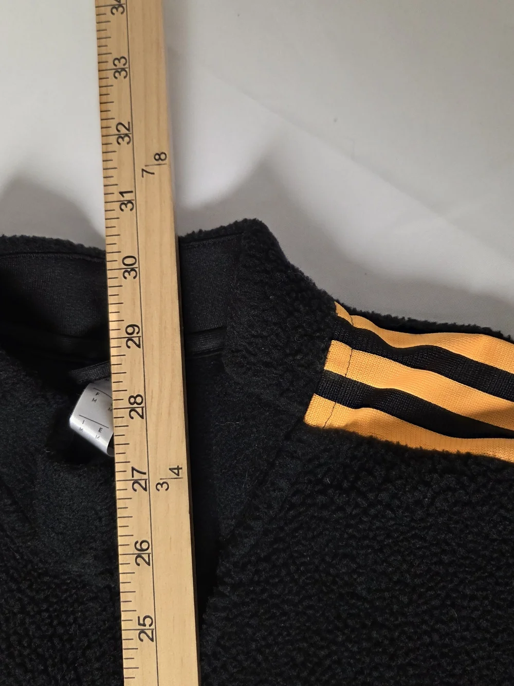 Adidas Tiro Winterized Sherpa Full Zip Sports Jacket Black Mens Sz M‎